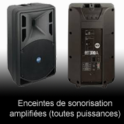 01 Enceintes amplifiées